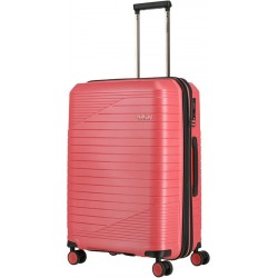 Чемодан Titan TRANSPORT/Pink Metallic M Средний Ti852405-17