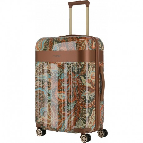 Чемодан Titan Spotlight Flash Paisley Bronze M Средний Ti831405-60